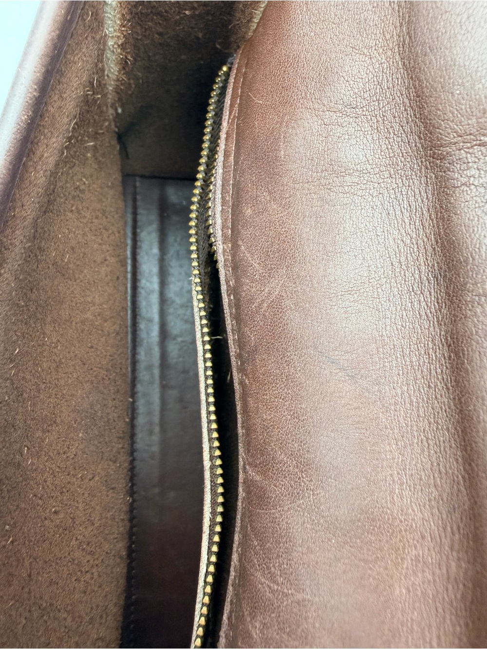 Coach Vintage Court with Brass Hardware L40-9870 Brown Leather Soft - Picture 12 of 14